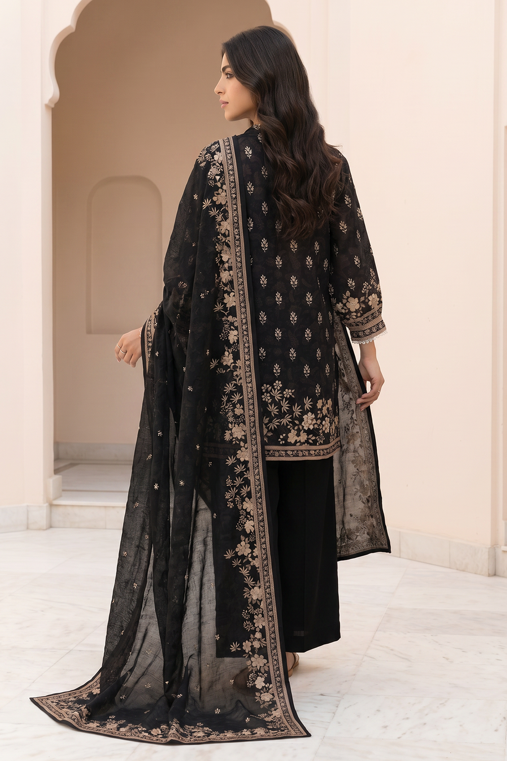 Shirt Shalwar Dupatta - 8078