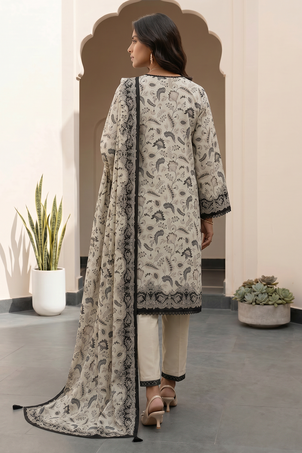Shirt Shalwar Dupatta - 8080