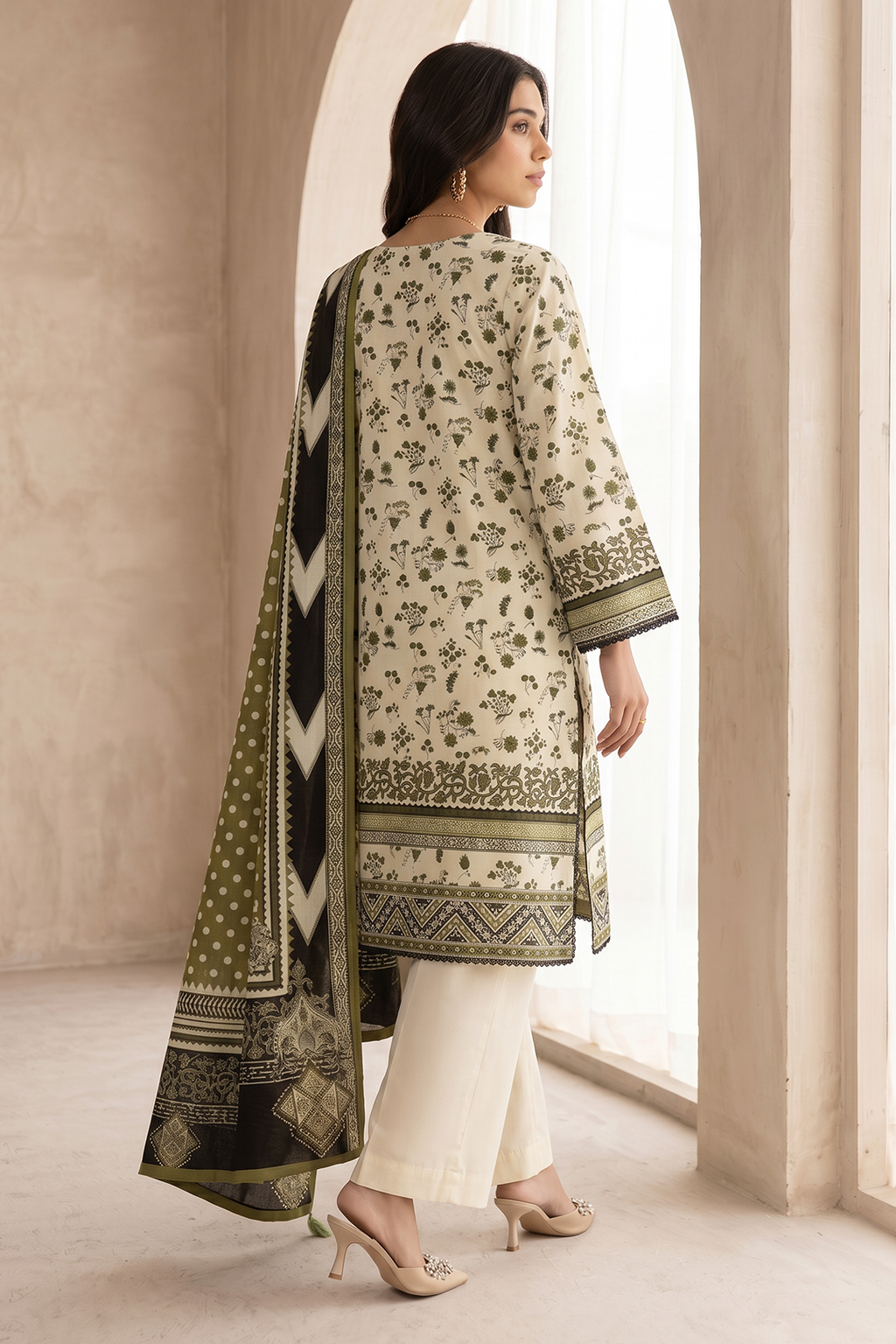 Shirt Shalwar Dupatta - 8081