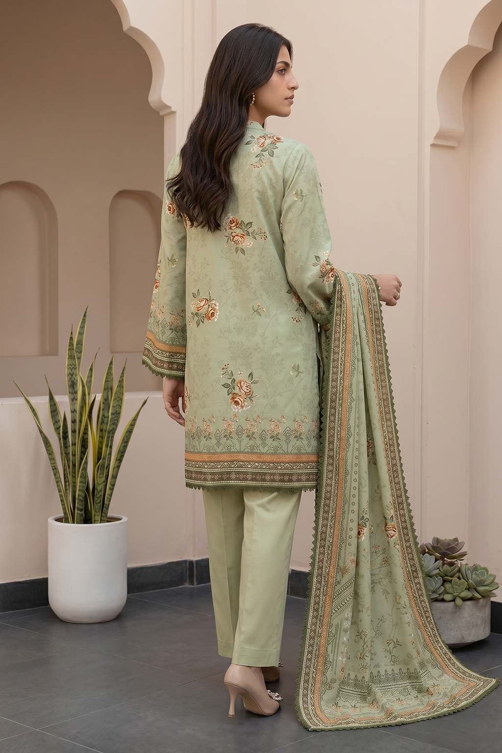 Shirt Shalwar Dupatta - 8083