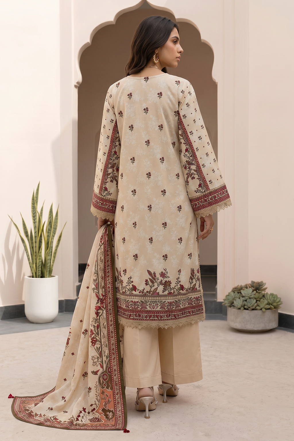 Shirt Shalwar Dupatta - 8086