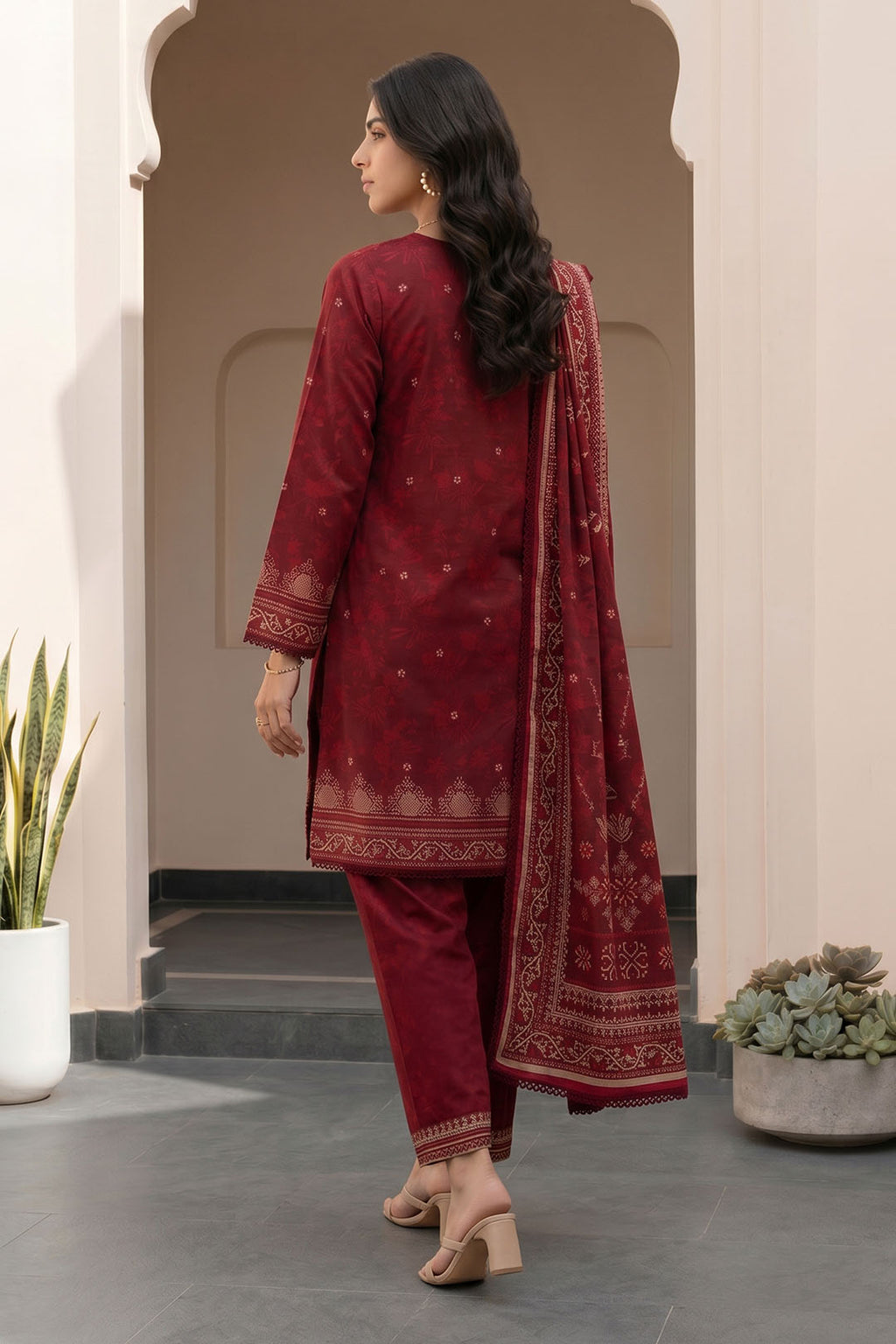 Shirt Shalwar Dupatta - 8087