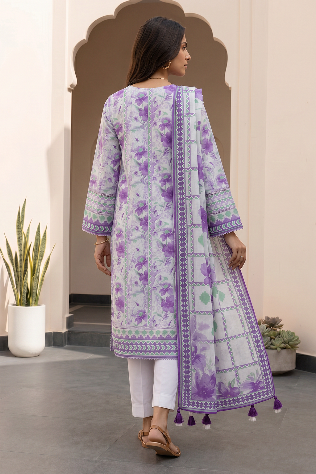 Shirt Shalwar Dupatta - 8088