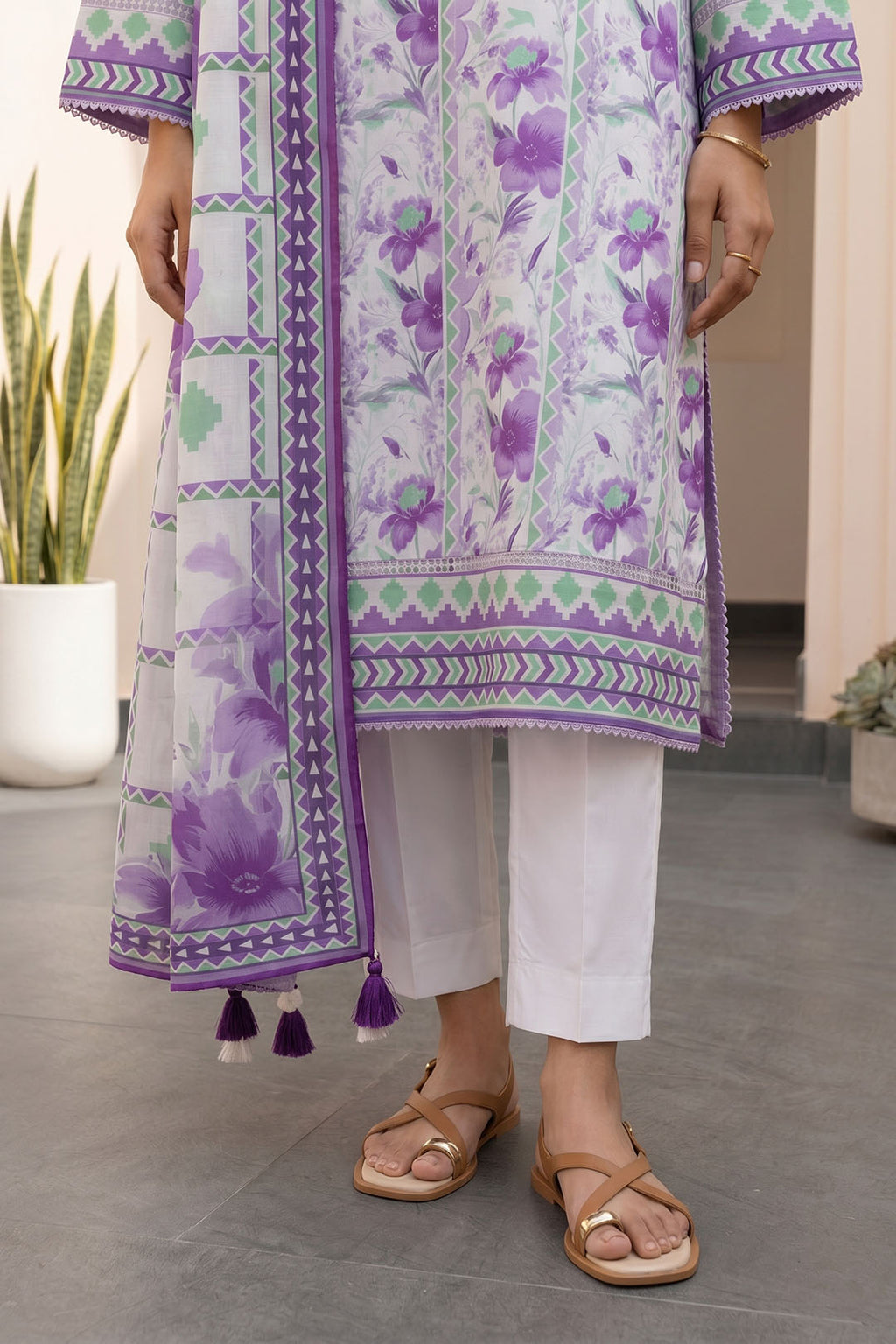 Shirt Shalwar Dupatta - 8088