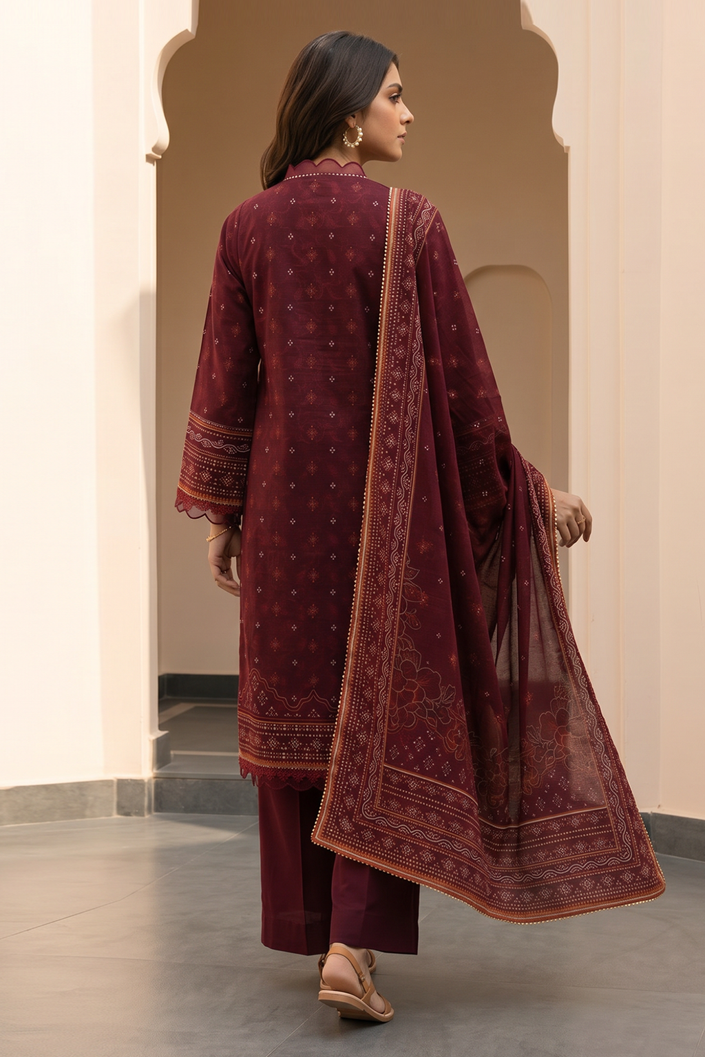 Shirt Shalwar Dupatta - 8089