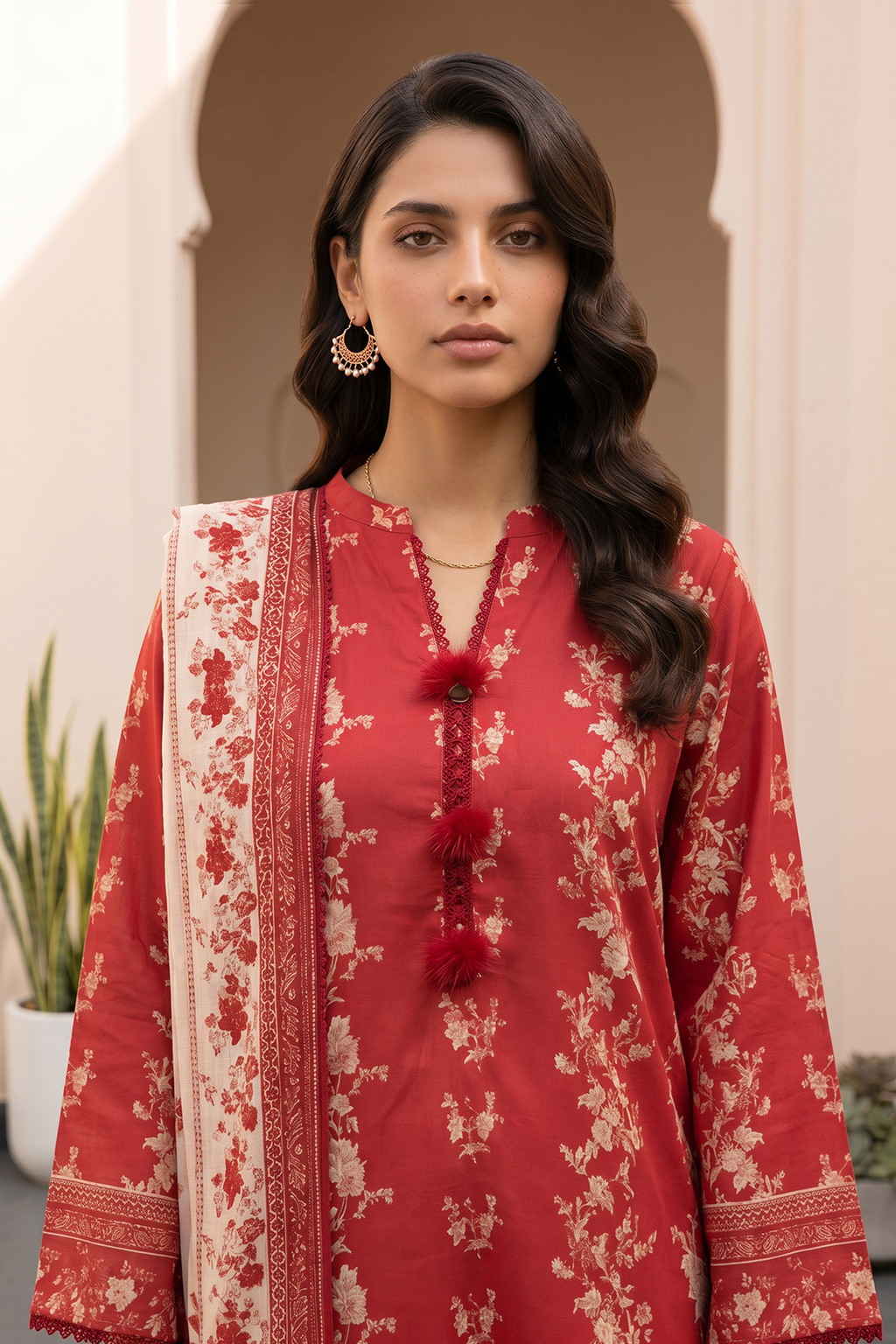 Shirt Shalwar Dupatta - 8094