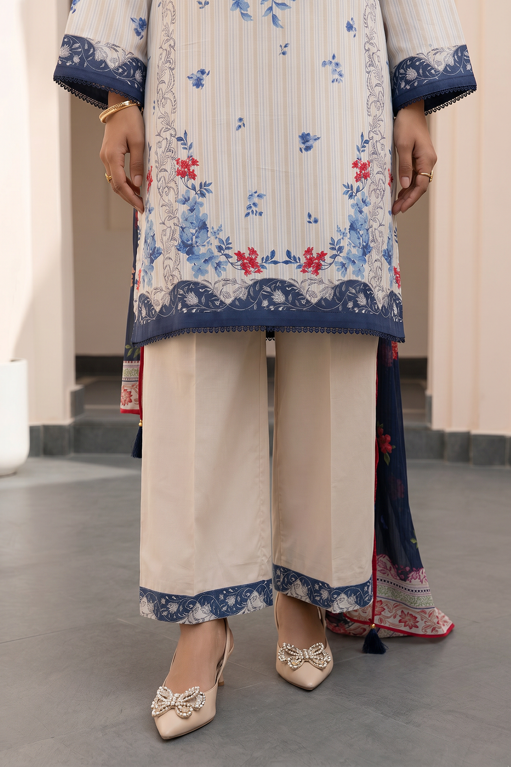 Shirt Shalwar Dupatta - 8095