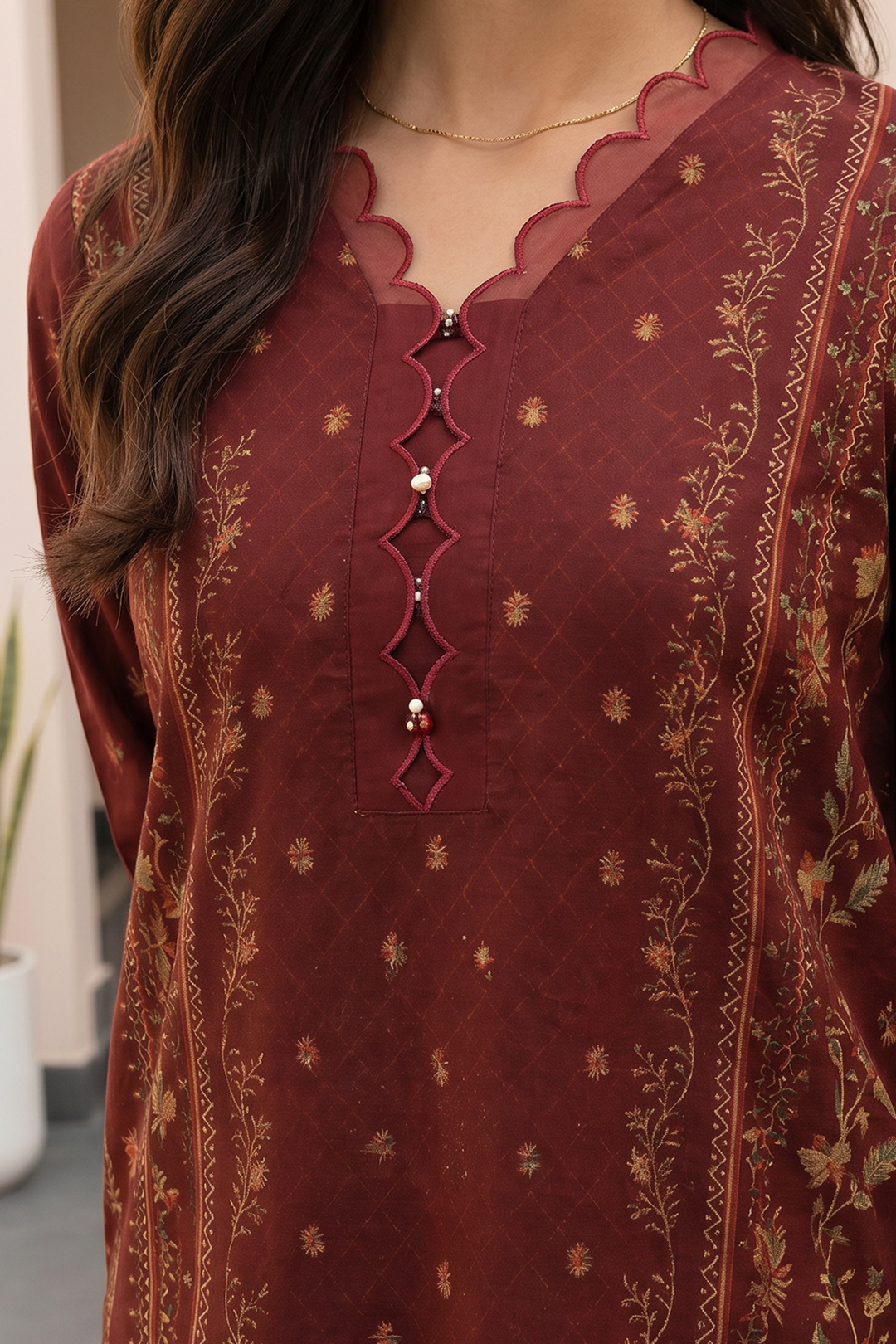 Shirt Shalwar Dupatta - 8096