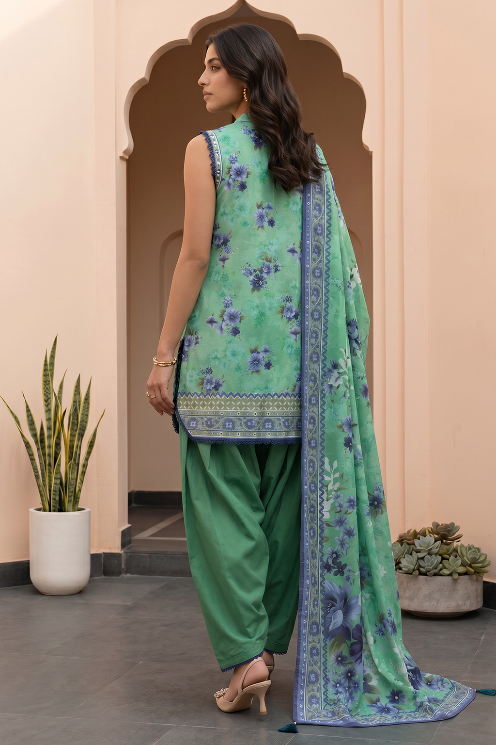 Shirt Shalwar Dupatta - 8097