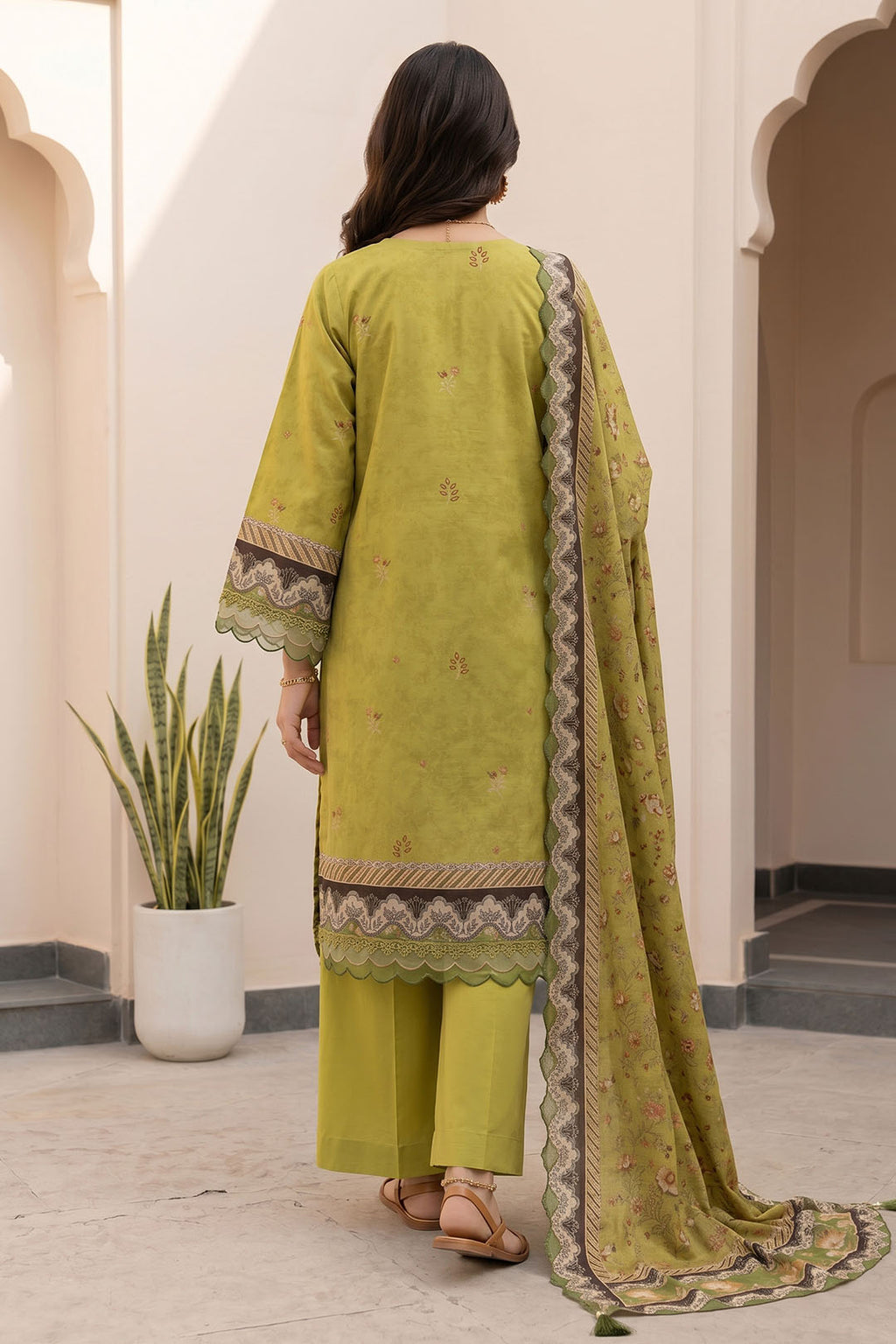 Shirt Shalwar Dupatta - 8098