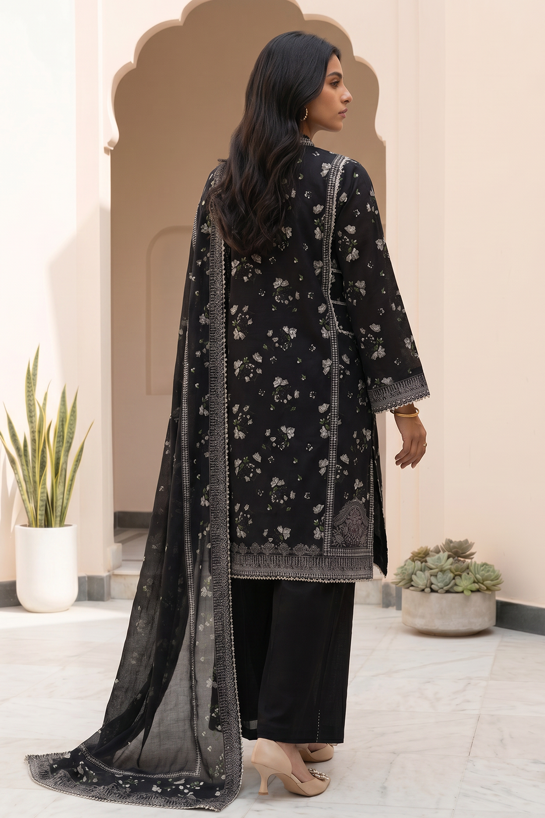 Shirt Shalwar Dupatta - 8100