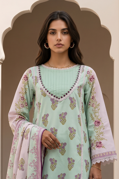 Shirt Shalwar Dupatta - 8102