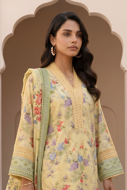 Shirt Shalwar Dupatta - 8106