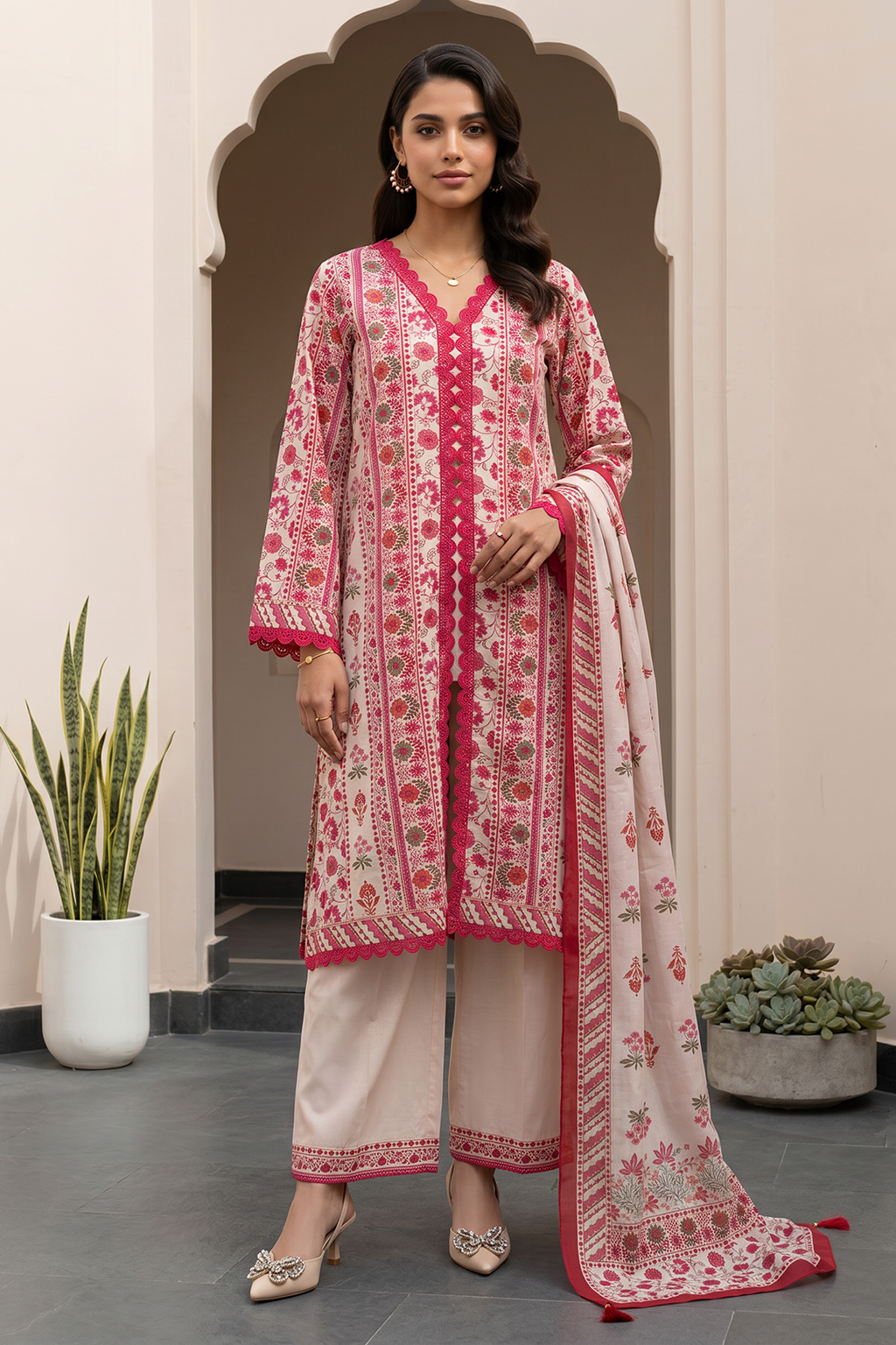Shirt Shalwar Dupatta - 8109