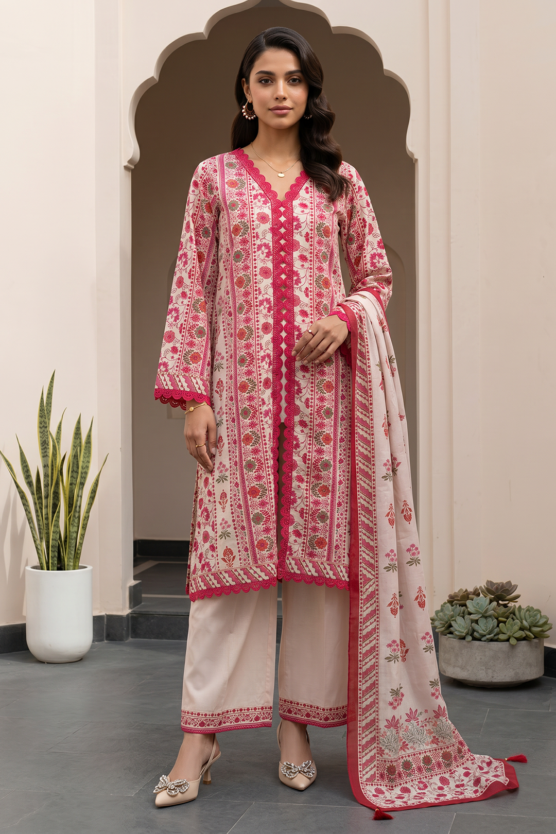 Shirt Shalwar Dupatta - 8109