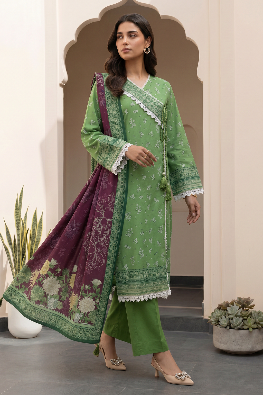 Shirt Shalwar Dupatta - 8110
