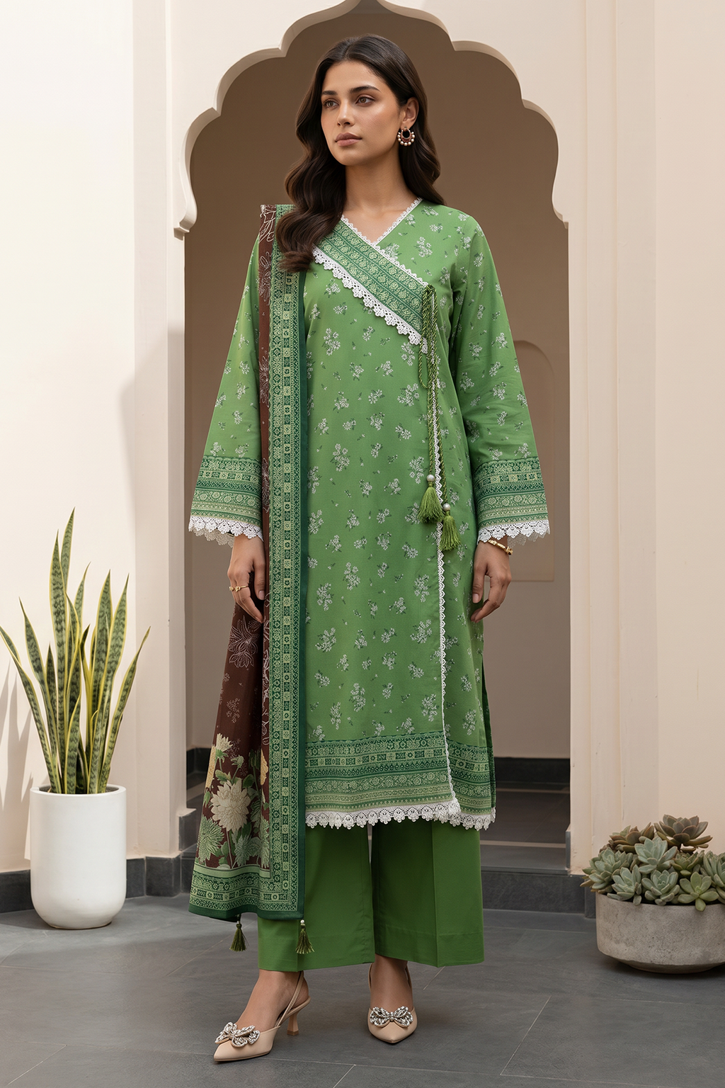 Shirt Shalwar Dupatta - 8110