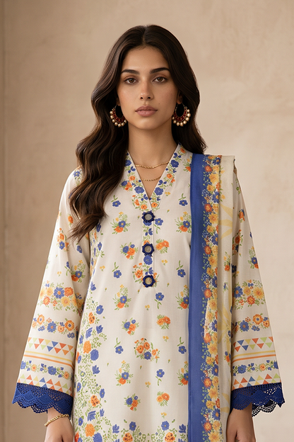 Shirt Shalwar Dupatta - 8114