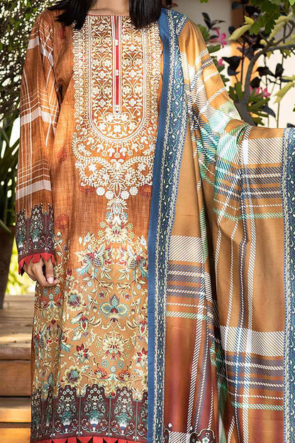 Embroidered Shirt Shalwar Dupatta - 0319