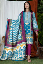 Embroidered Shirt Shalwar Dupatta - 0321