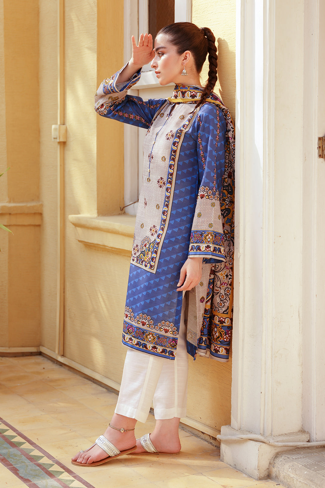 Shirt Shalwar Dupatta - 0324