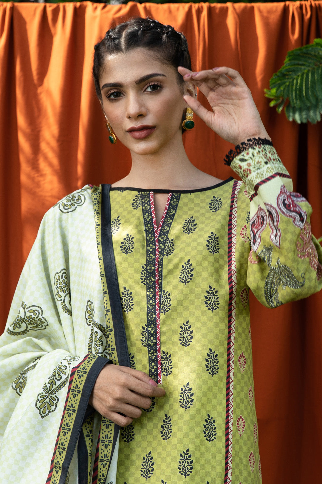 Shirt Shalwar Dupatta - 0286