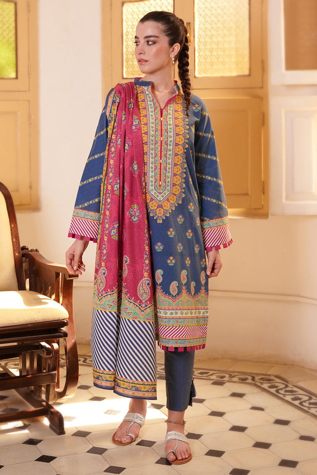 Shirt Shalwar Dupatta - 0296