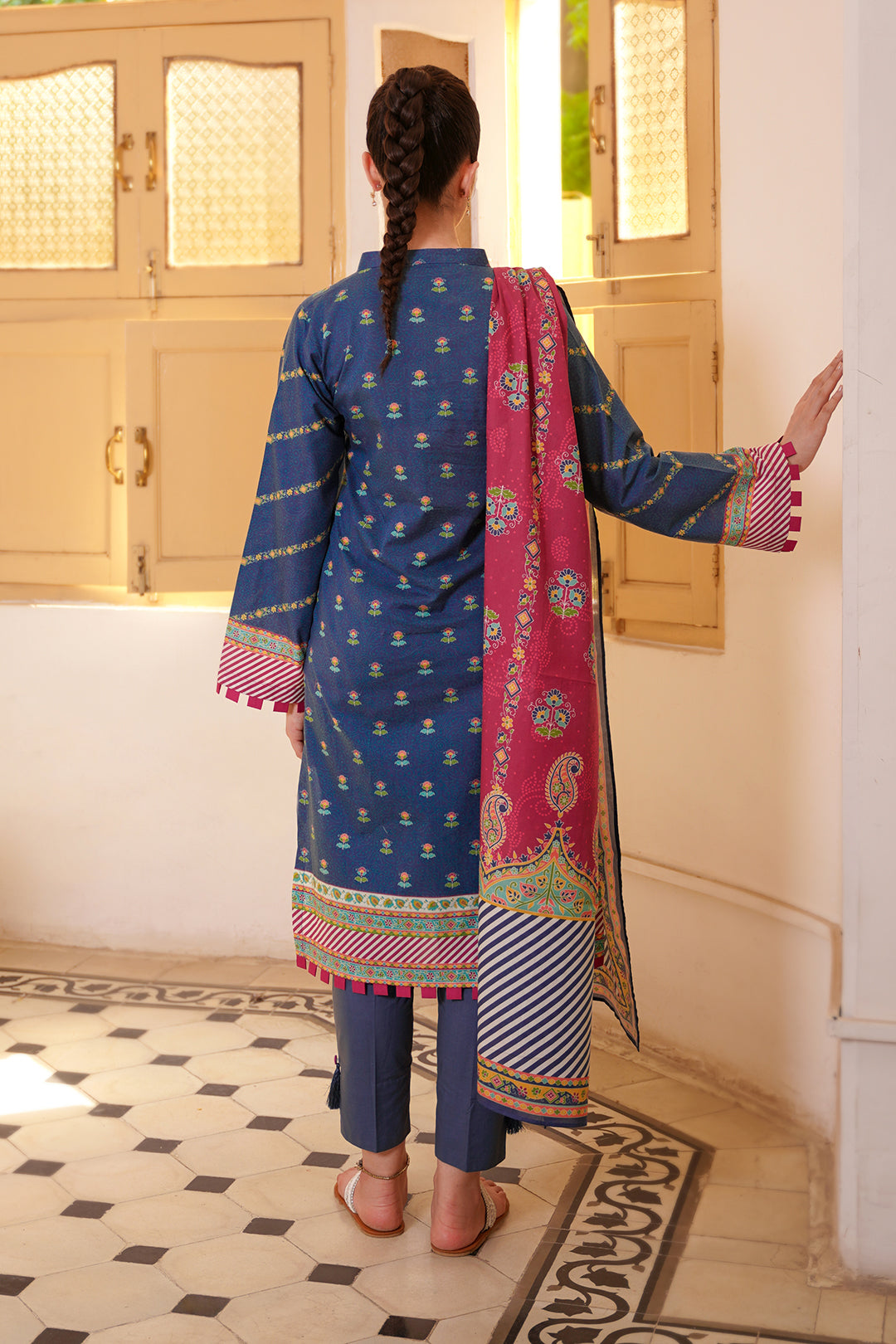 Shirt Shalwar Dupatta - 0296
