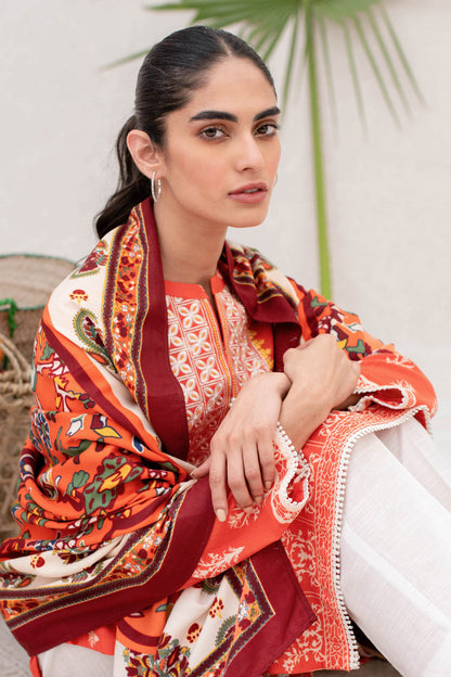 Embroidered Shirt Dupatta - 0018