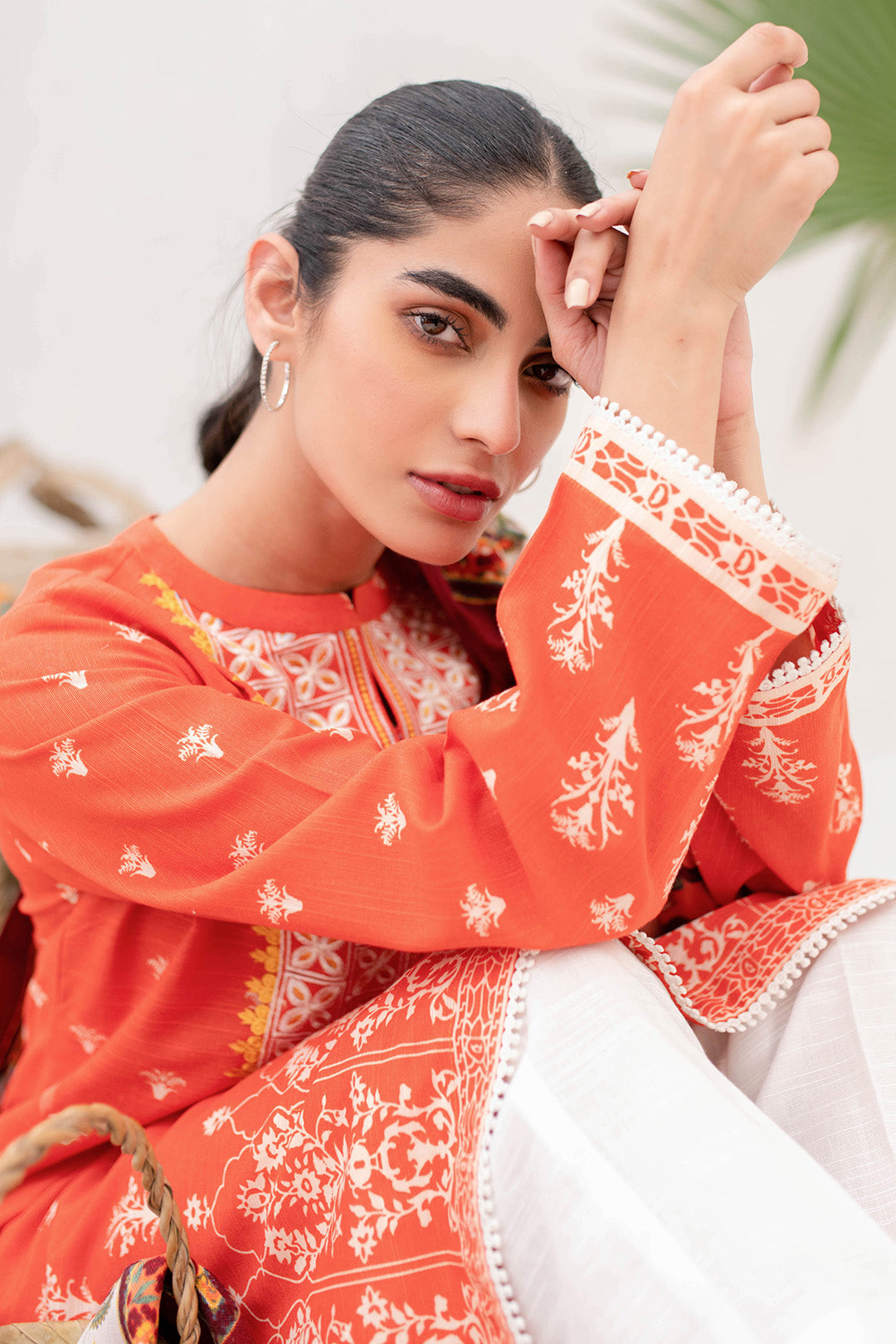 Embroidered Shirt Dupatta - 0018