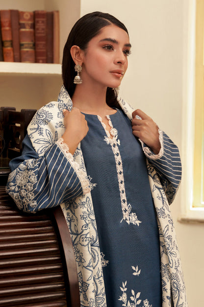 Embroidered Shirt Shalwar Dupatta - 0052