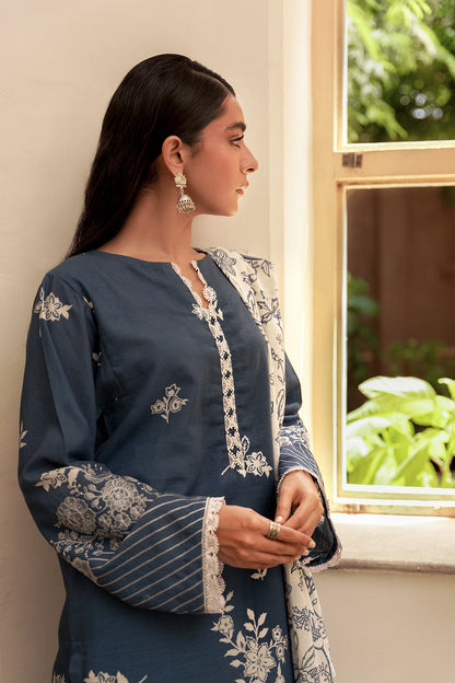 Embroidered Shirt Shalwar Dupatta - 0052