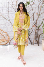 Embroidered Shirt Shalwar Dupatta - 0053