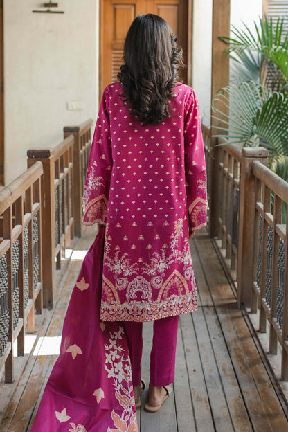 Embroidered Shirt Shalwar Dupatta - 0086