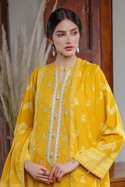 Embroidered Shirt Shalwar Dupatta - 0093