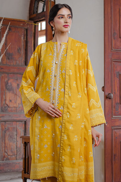 Embroidered Shirt Shalwar Dupatta - 0093