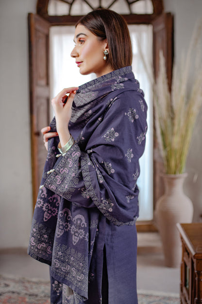 Embroidered Shirt Shalwar Dupatta - 0095