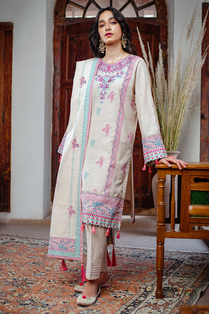 Embroidered Shirt Shalwar Dupatta - 0097