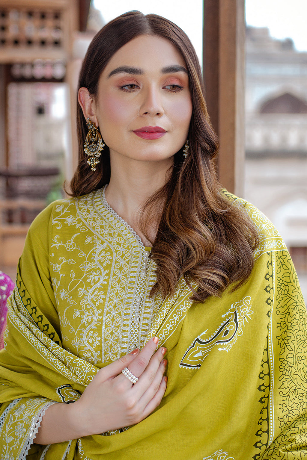 Embroidered Shirt Shalwar Dupatta - 0101