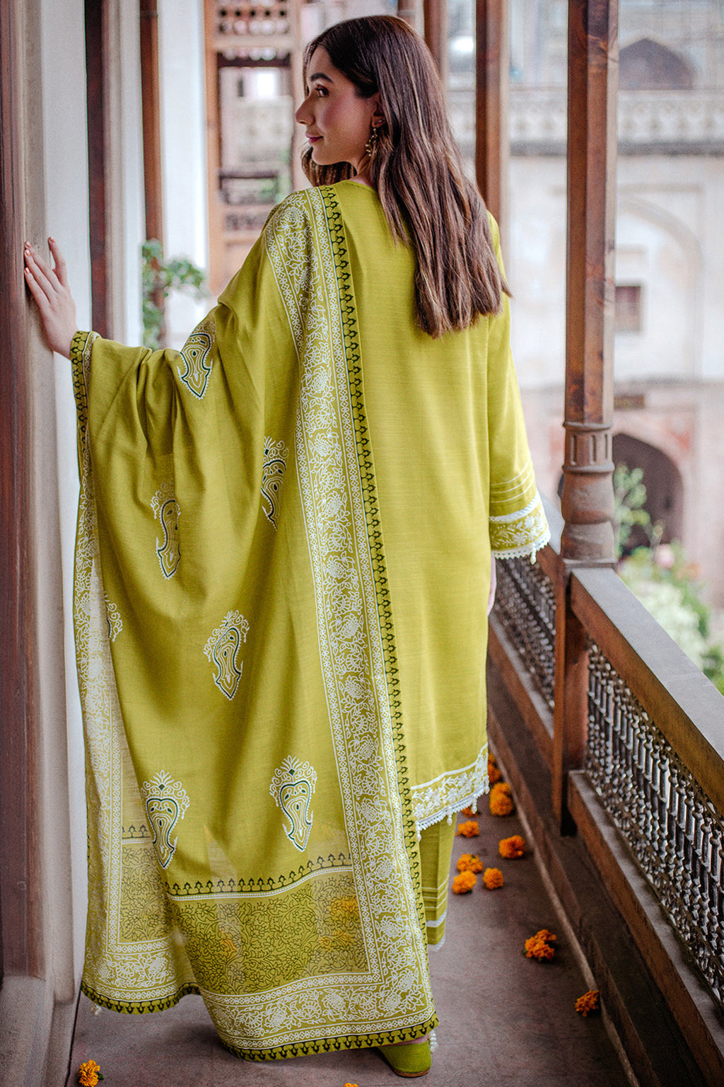 Embroidered Shirt Shalwar Dupatta - 0101