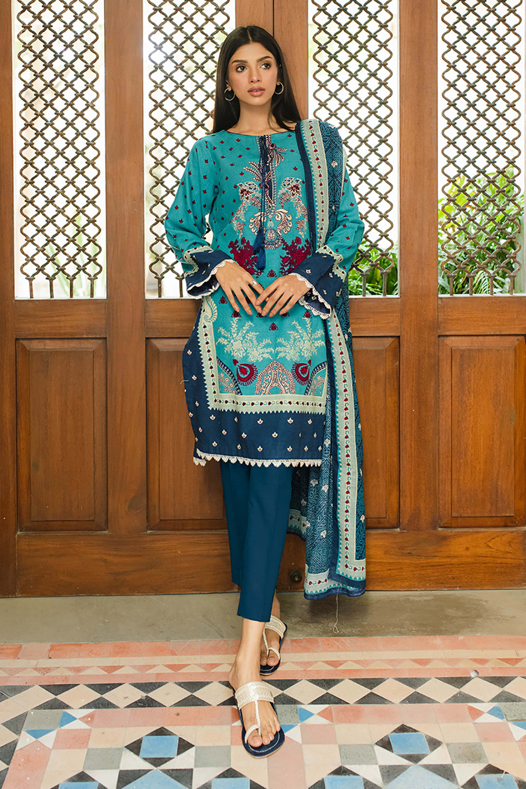 Shirt Shalwar Dupatta - 0072