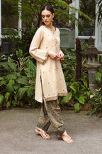 Embroidered Shirt Shalwar - 0666