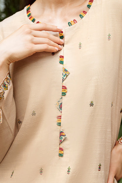 Embroidered Shirt Shalwar - 0666