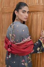 Embroidered Shirt Dupatta - 0718