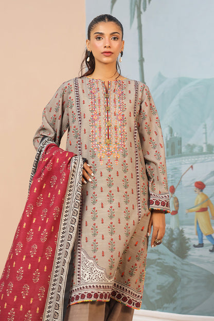 Embroidered Shirt Dupatta - 0797