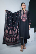 Embroidered Shirt Dupatta - 0858