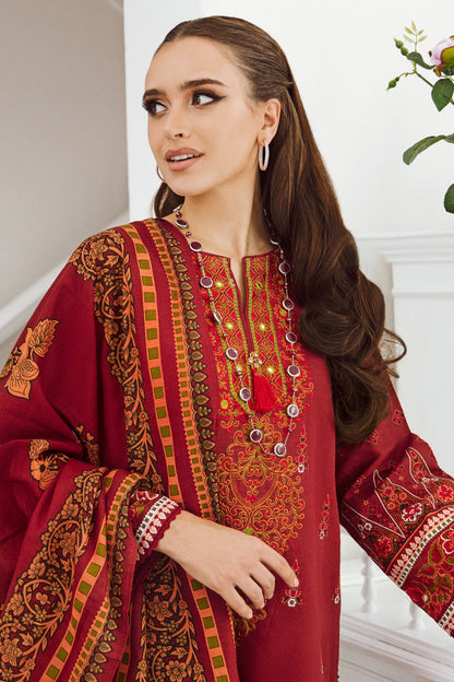 Embroidered Shirt Shalwar Dupatta - 0691