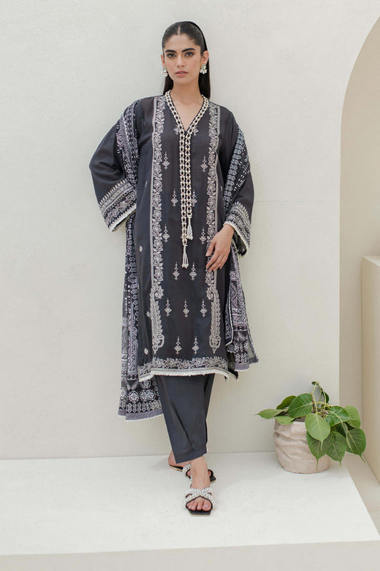 Embroidered Shirt Shalwar Dupatta - 0700