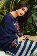 Embroidered Shirt Shalwar Dupatta - 0702