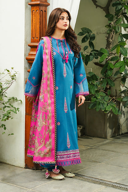 Embroidered Shirt Shalwar Dupatta - 0703